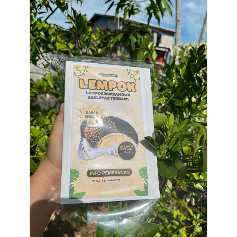 

LEMPOK DURIAN KHAS PONTIANAK 1KG