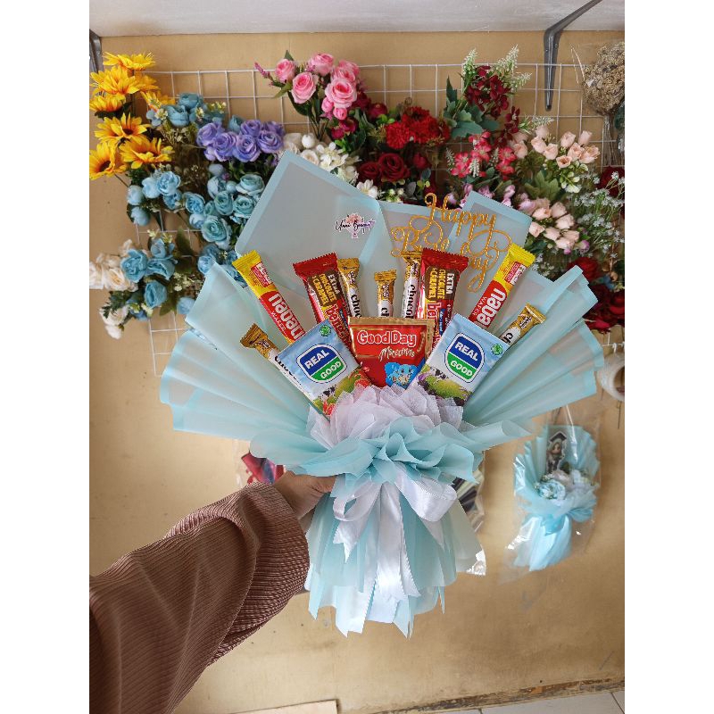 

Buket Makanan, Murah, cocok Buat Ulang Tahun, Lucu
