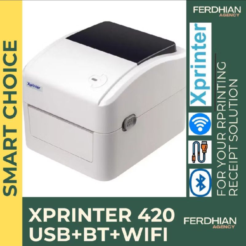 xprinter thermal 420 usb + wifi