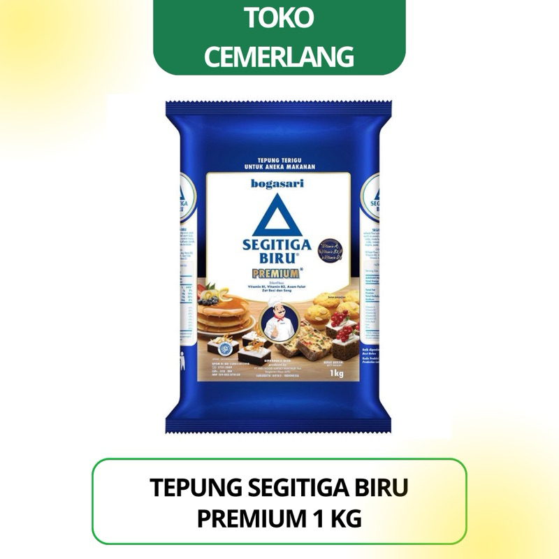 

Tepung Segitiga Biru Premium 1 kg