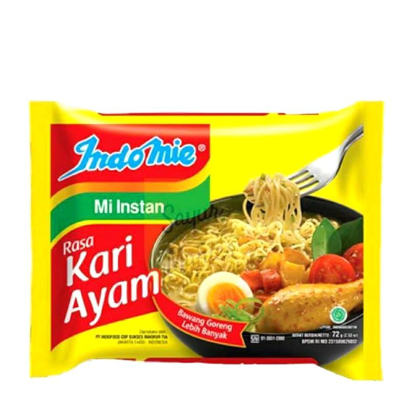

INDOMIE MIE KUAH KARI AYAM 72 Gr