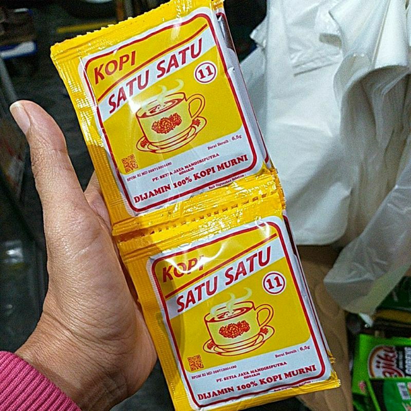 

Kopi Satu Satu Kemasan 6,5gr Renceng