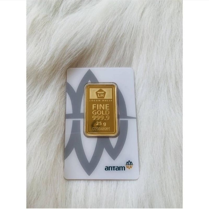 Original emas Antam 25gr