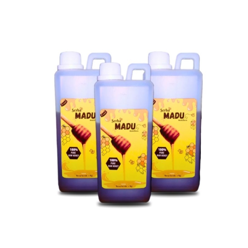 

madu murni 100% pure raw honey 1KG