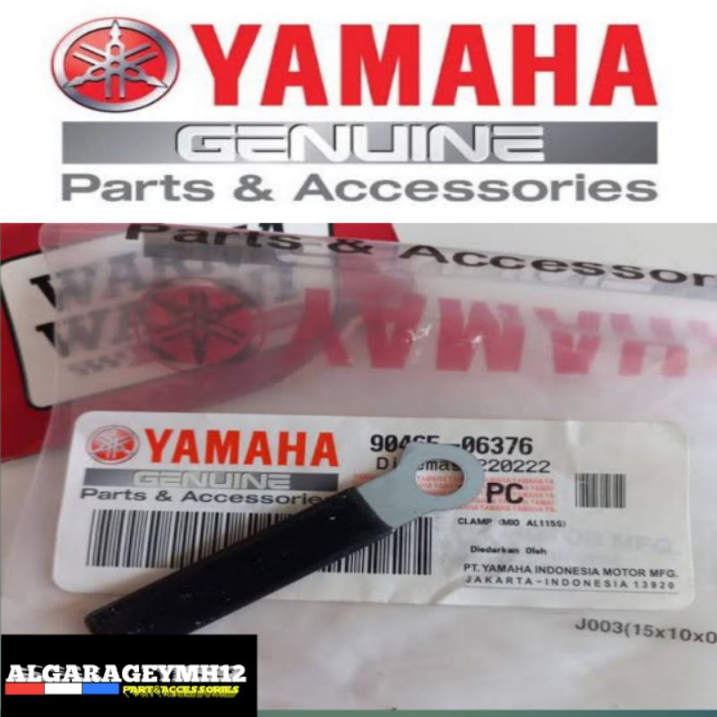 Clamp/Klip Baut Intake Intek Yamaha Mio Sporty- Mio Smile- Mio Soul- Fino Karbu- Original 90645-0637