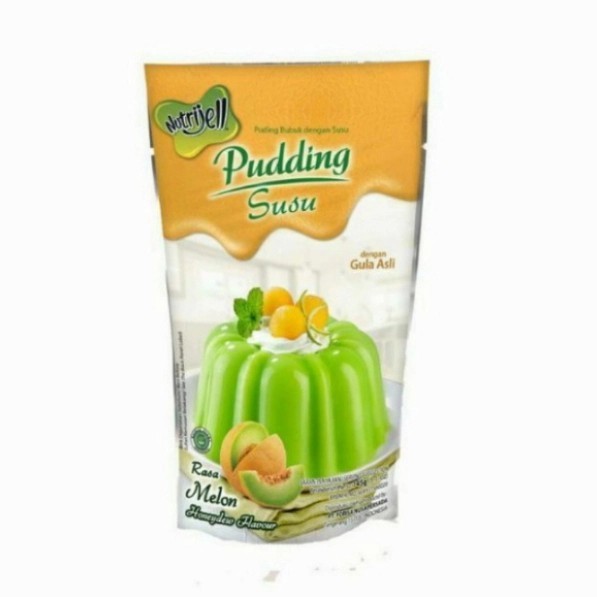 

pudding susu nutrijell melon 145