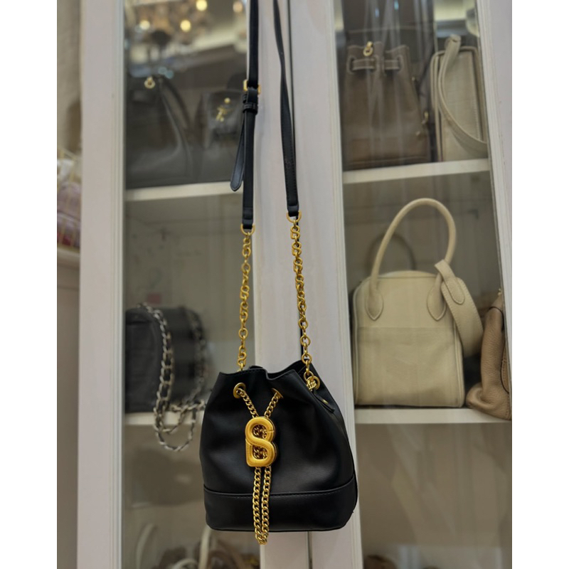 Preloved Myra Bag Buttonscarves Black