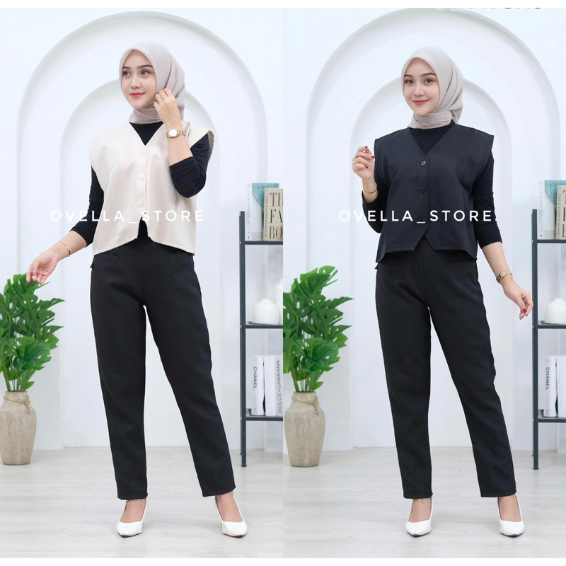 Rompi Atasan Wanita/Vest Korean Style kekinian K3