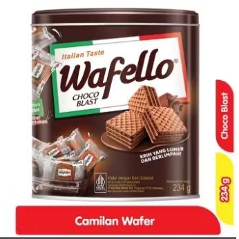 

Wafello wafer kemasan kaleng 234 gram