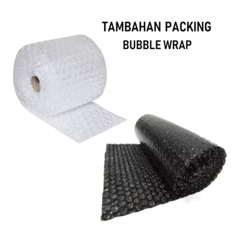 

tambahan packing bubble wrap