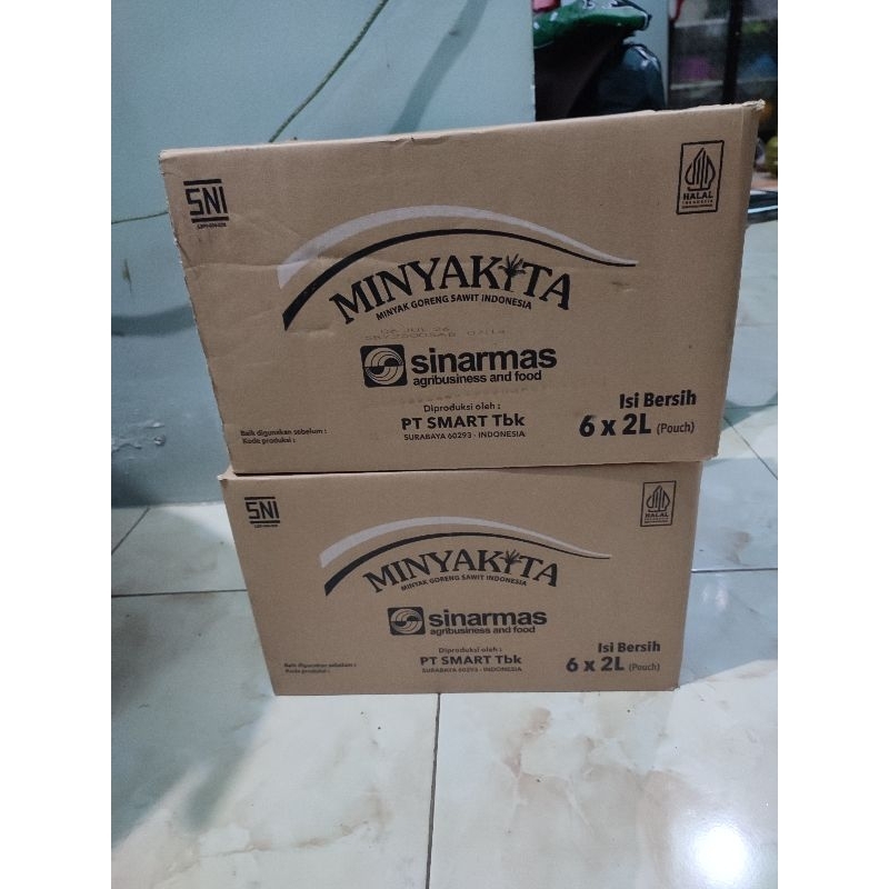 

Minyakta PT Smart Tbk Sinarmas Isi Bersih 6 x 2L (Pouch)