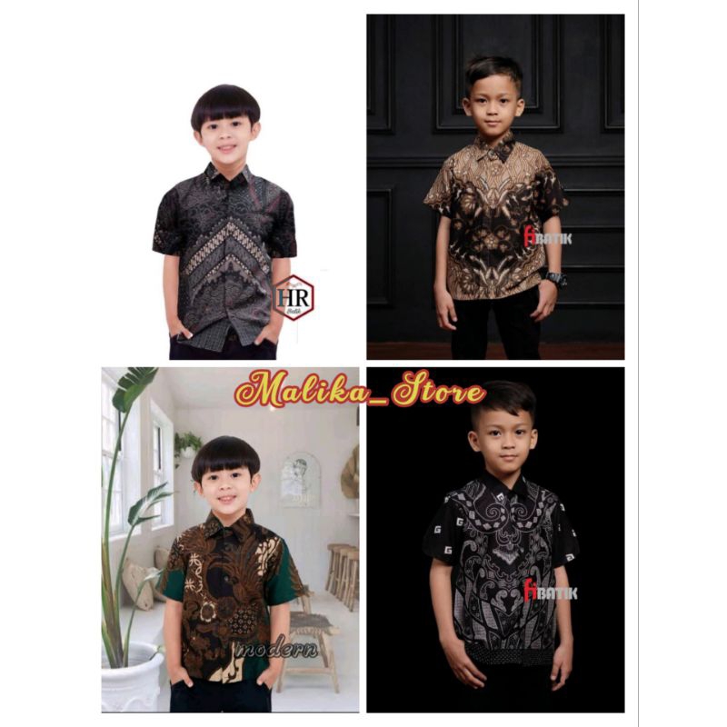 kemeja hem batik anak, kemeja batik anak, kemeja hem batik anak laki-laki, kemeja batik anak laki-la