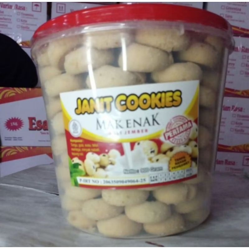 

Kue Janit Mak Enak/ Kue Monde Susu Mak Enak Kemasan Toples 900gr