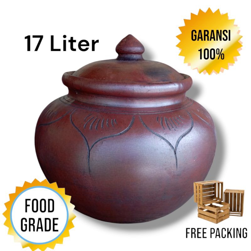 Wadah Dawet Gentong Beras 17 Liter