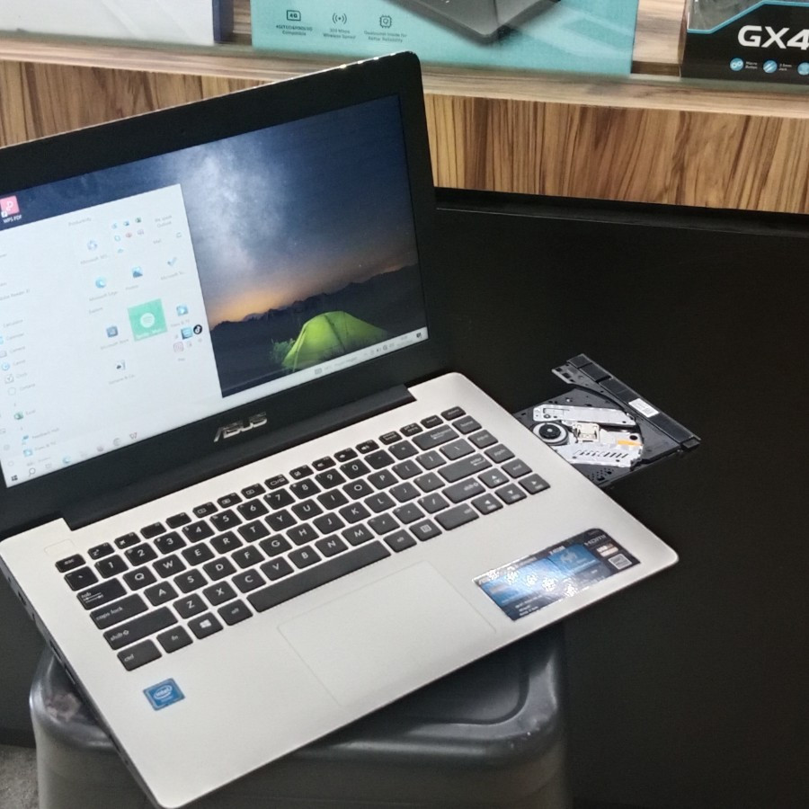 Laptop Asus X453M RAM 4GB SSD 256GB Siap Pakai