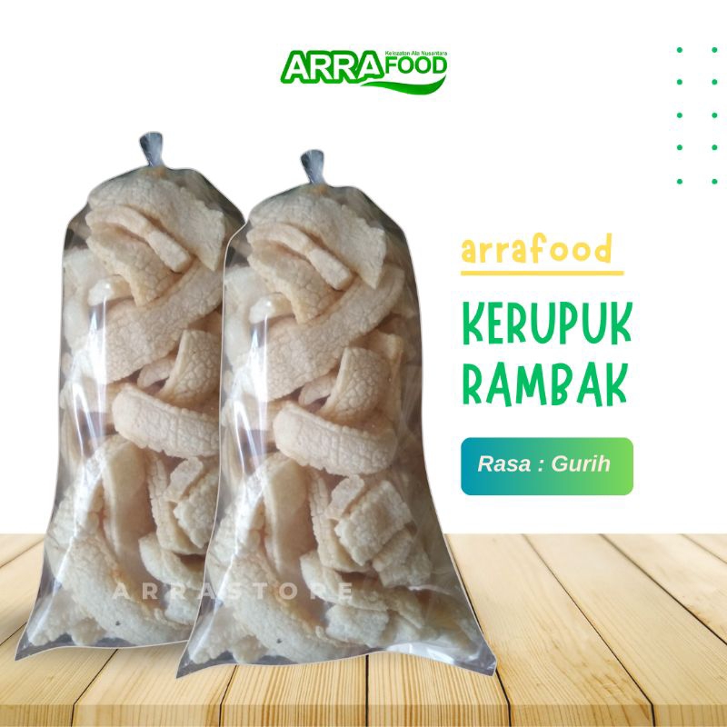 

Kerupuk Rambak ikan Renyah dan Gurih