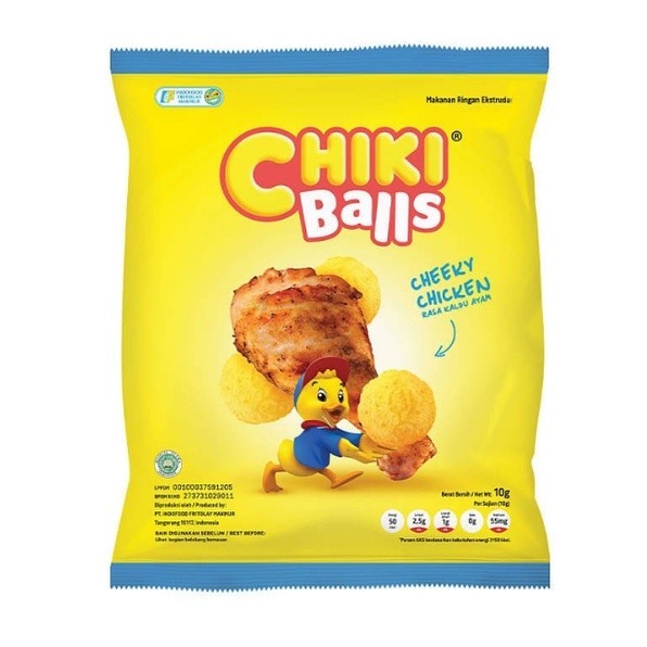 

Chiki Balls Cheeky Chicken 16 gram Rasa Kaldu Ayam