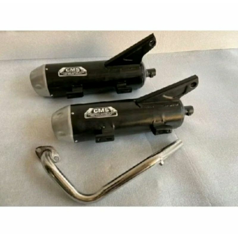 Knalpot Racing Standar Tsugigi ALL Matic FULSET Suara Adem Ngebass Beat karbu/Beat fi