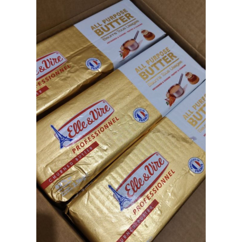 

butter elle vire 2.5 kg