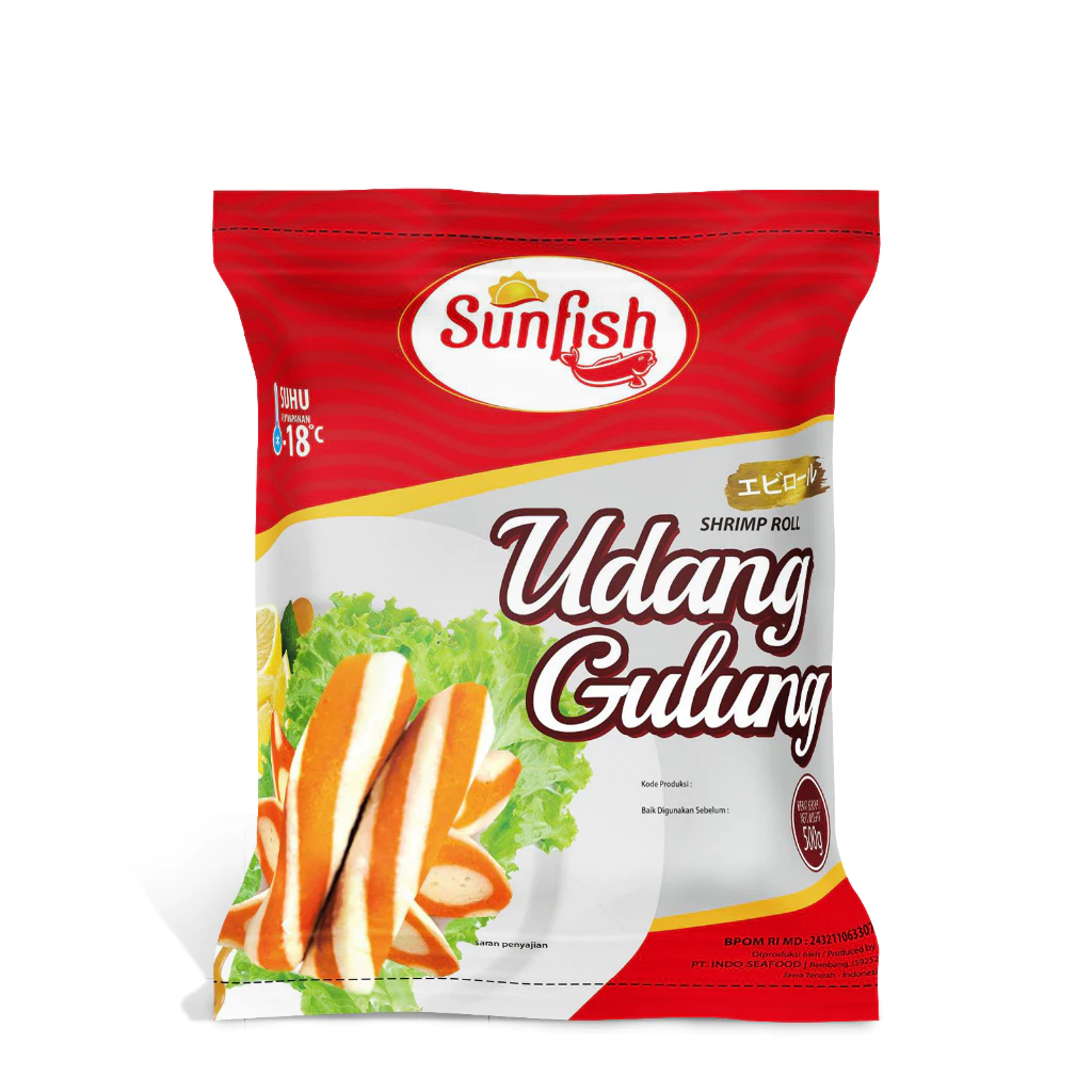 

Sunfish Shrimp Roll Udang Gulung 500gr - Frozen Food Baron