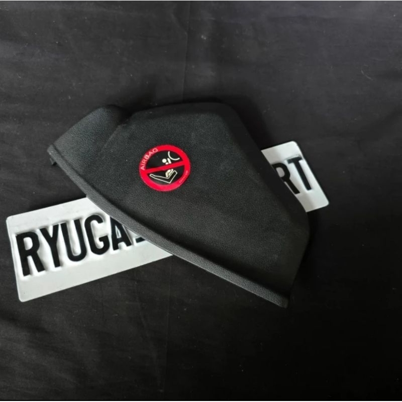 trim cover airbag dashboard kiri hitam original mercedes benz W203 A2036801178