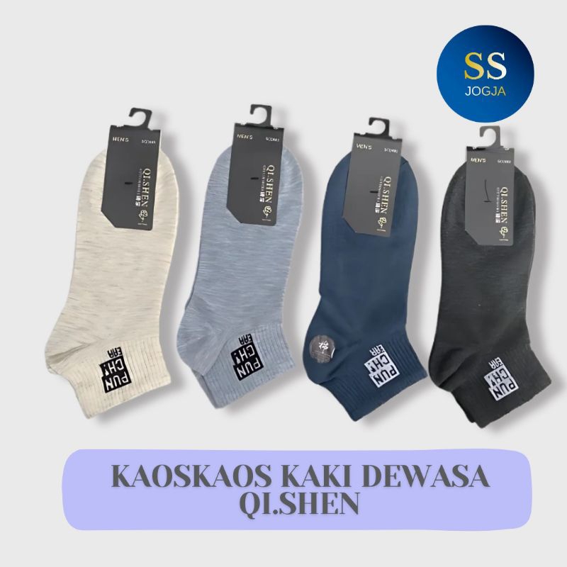 kaos kaki dewasa Qishen