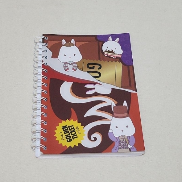 

jasmine tease bunny wonka a5 book