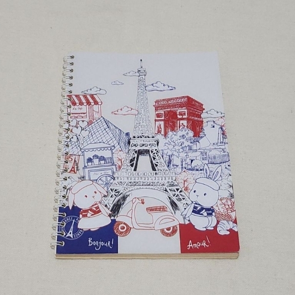 

jasmine tease paris a5 blank notebook