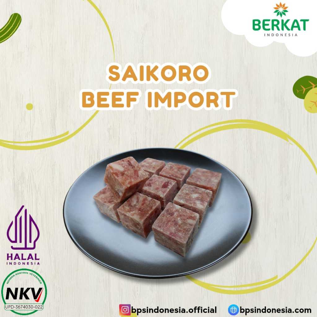 

Saikoro Beef Australia | (Bukan Daging Meltique)