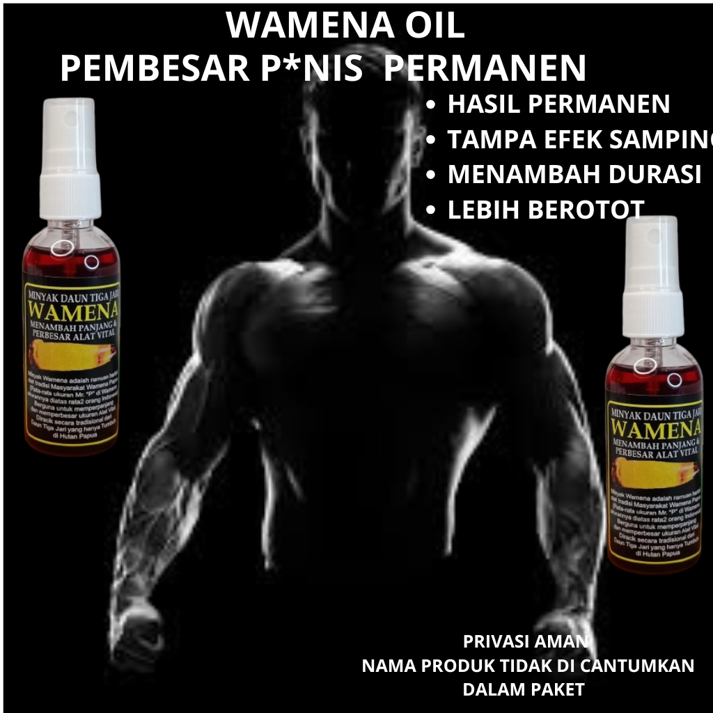 Wamena Bpom Original Pembesar Permanen