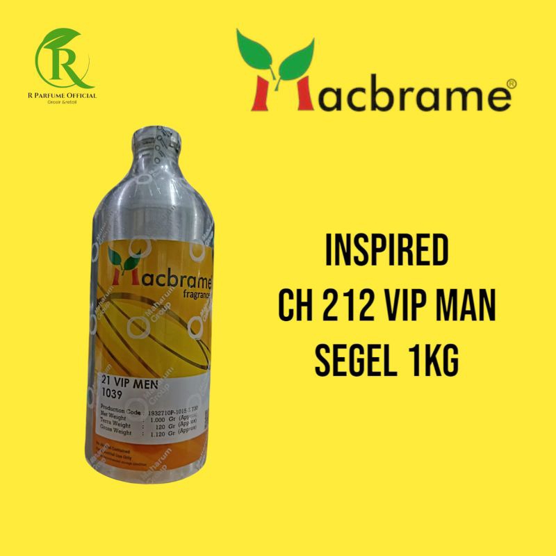 Bibit Parfume Ch 212 VIP men// 21 Men By Macbrame Segel 1Kg