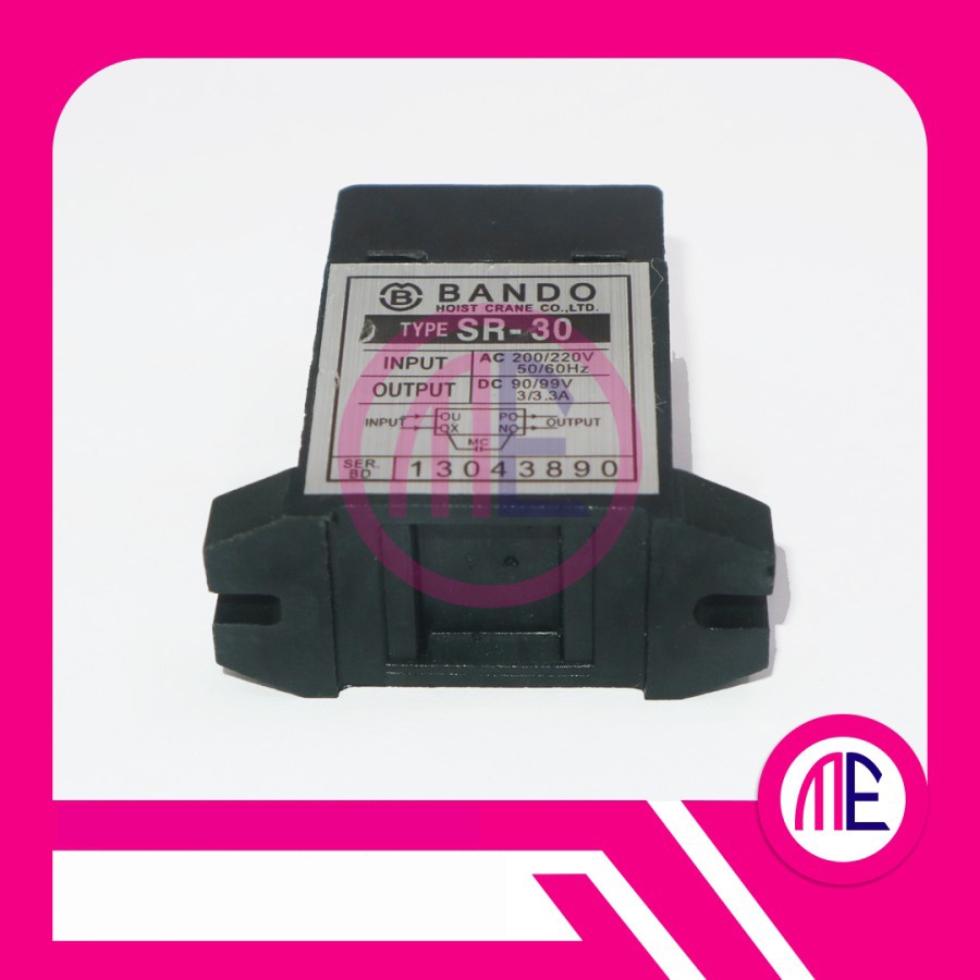 BANDO SR-30 BRAKE RECTIFIER