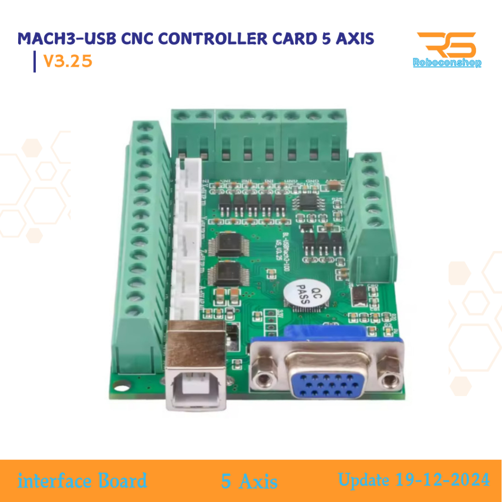 CNC USB MACH3 100Khz Breakout Board 5 Axis