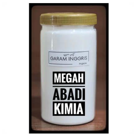 

Garam Inggris / Epsom Salt / Magnesium Sulfate / MgSO4 /1kg