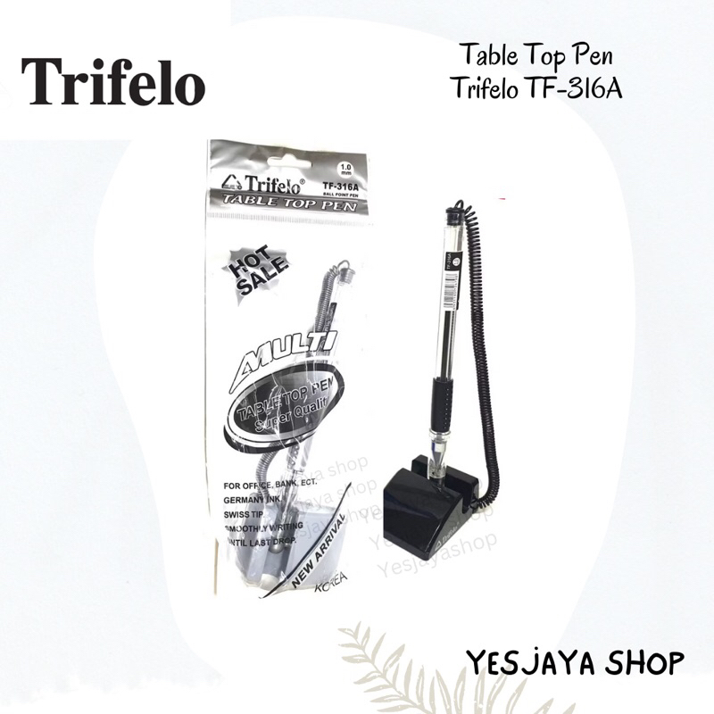 

{Grosir} Bolpen/Pen Meja Trifelo TF 316A / Table Top Pen Trifelo / Pen Stand Spiral / Ballpen Meja