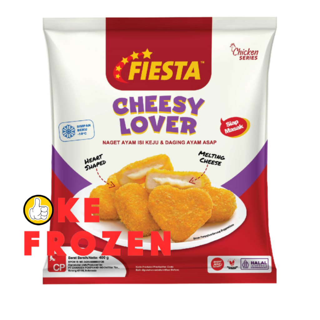 

FIESTA CHEESY LOVER 400GR