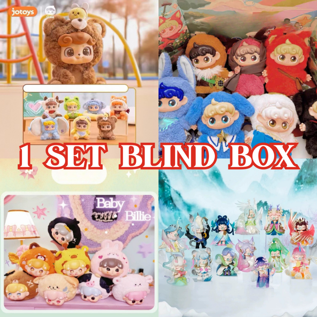 [randomfinds] Blind Box 1 SET LENGKAP / BLIND BOX PLUSH / BLIND BOX ZOMBIE / ACTION FIGURE