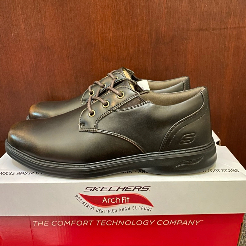 Skechers arch fit ogden dark brown 204740/DKBR