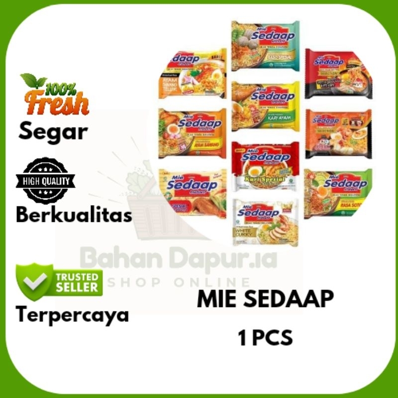 

MIE SEDAAP | 1 PCS | Bahan Dapur. id