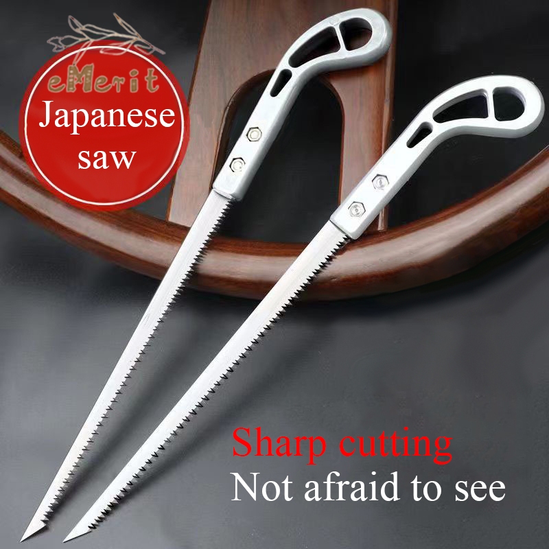 Gergaji kayu mini bonsai pruning saw gergaji tangan manual hand saw mini untuk ranting pohon