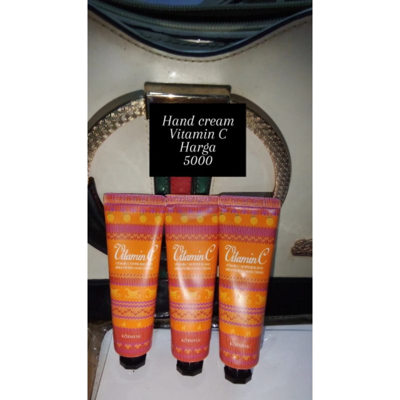 Hand cream vitamin C