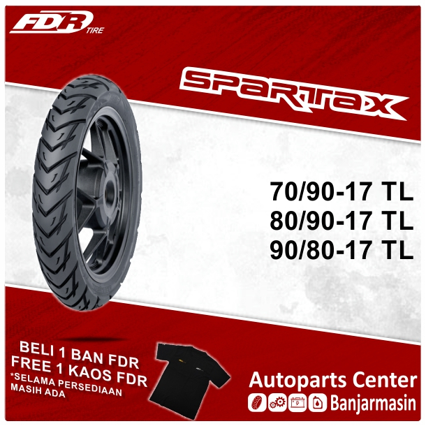 Ban FDR SPARTAX Ring 17 Tubeless