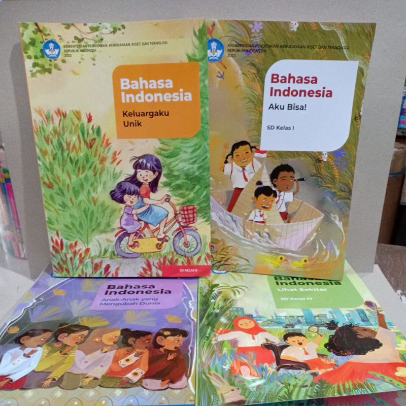 Pelajaran Bahasa Indonesia KURMER Kelas 1-6 SD