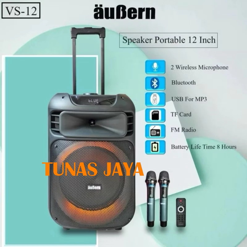 Aubern Professional Portable Speaker System VS12 / VS 12 / VS-12  Original Aubern