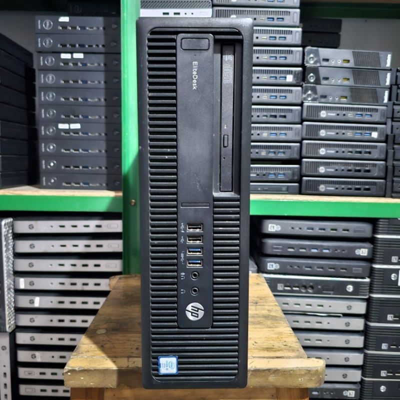 PC HP ELITEDESK 800 G2 SFF CORE i3 6100T RAM 8GB HDD 1TB DVD RW MURAH BANGET