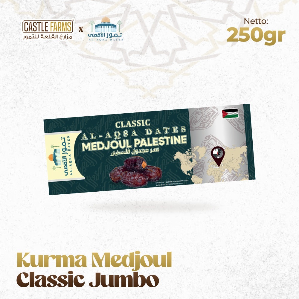 

Al Aqsa - Kurma Medjool Classic Palestina 250gr Kurma Medjoul