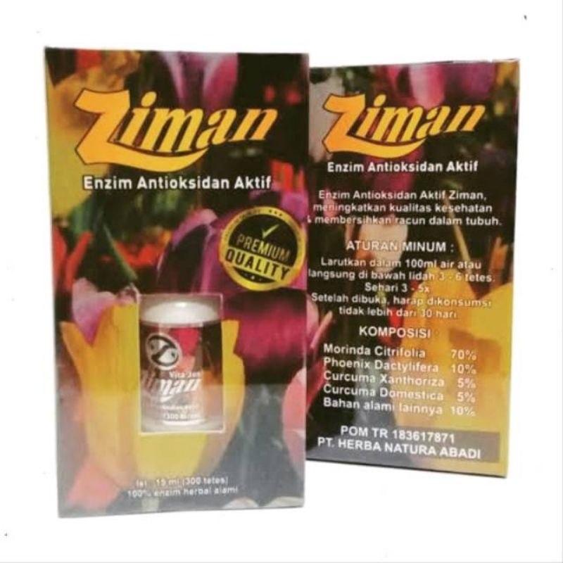 Ziman Herbal - Jamu Tetes Enzim Antioksidan