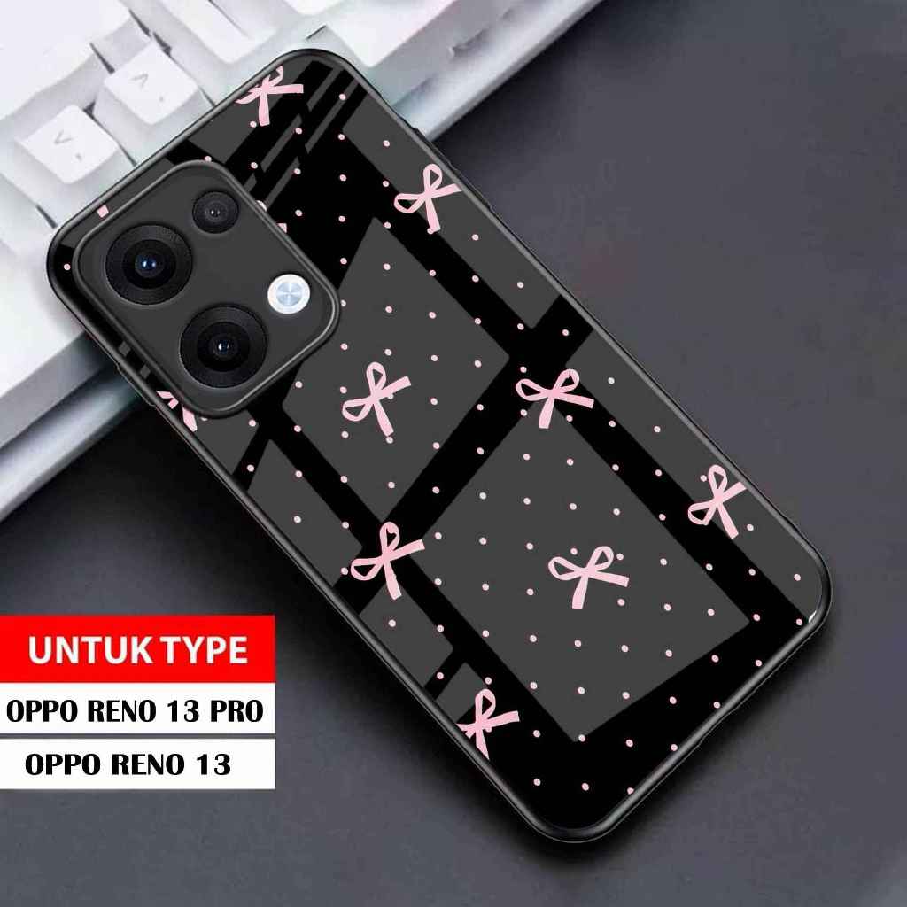 Softcase Glass Glossy For Oppo Reno 13/ Oppo Reno 13 Pro - Casing Hp Oppo Reno 13/Reno 13 Pro - N04