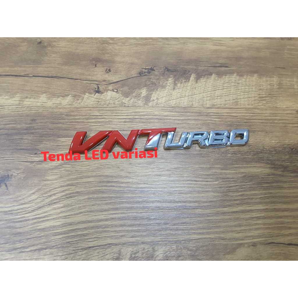 Emblem VNT turbo fortuner/emblem tulisan VNT turbo fortuner