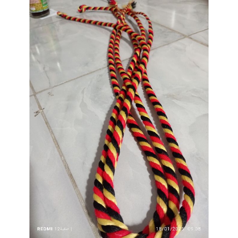 Xcamellyaa Tali Keluh Sapi / Tali Hidung Sapi / Tali Tongar Sapi Panjang 1,5M Besar 10Mm